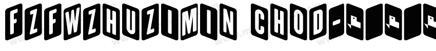 FZFWZhuZiMin choD字体转换